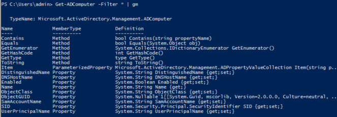 Get-ADComputer